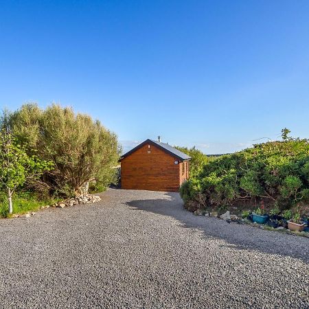 Seaside Log Cabin, Carna Villa Esterno foto